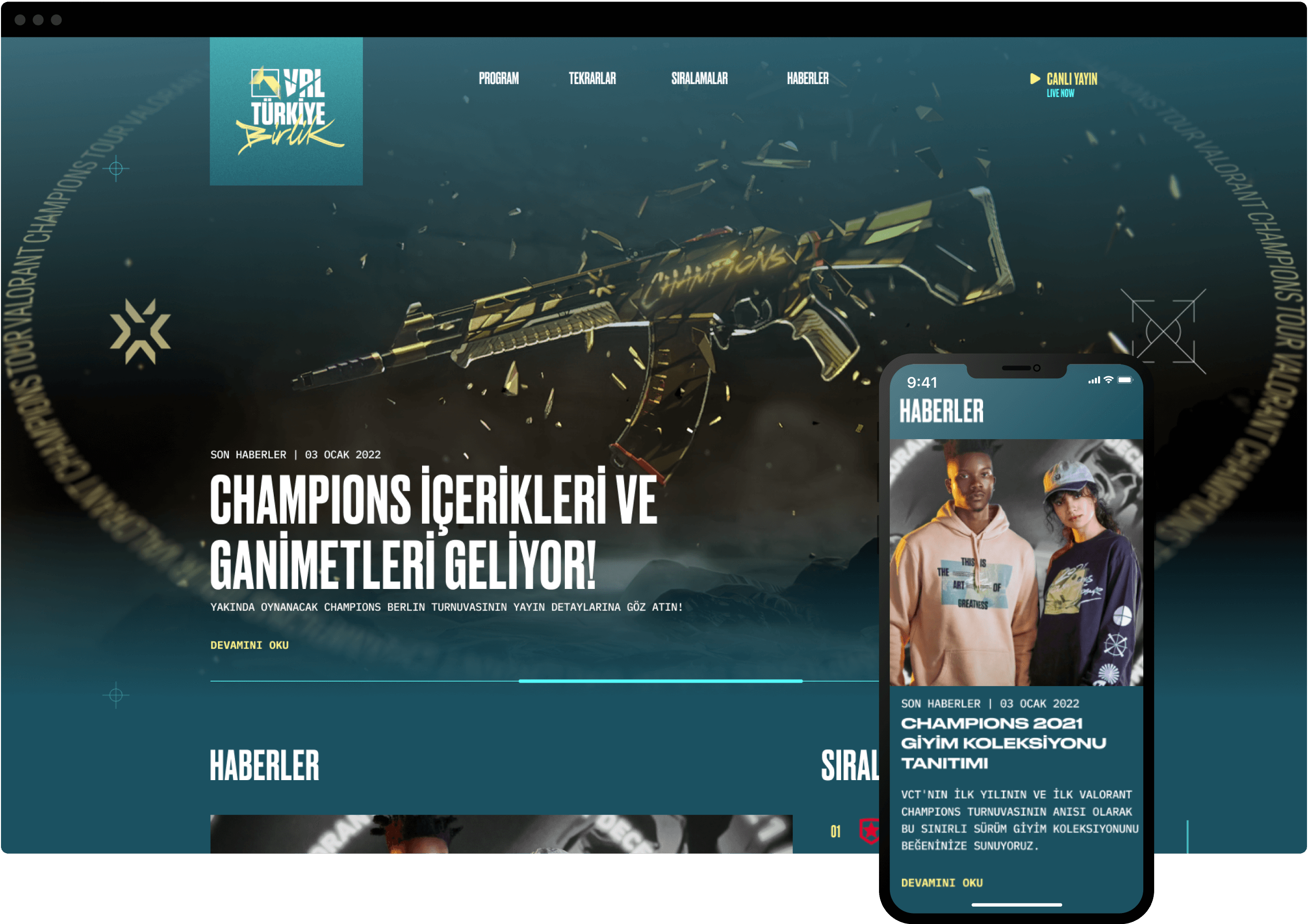 Valorant Turkey Website