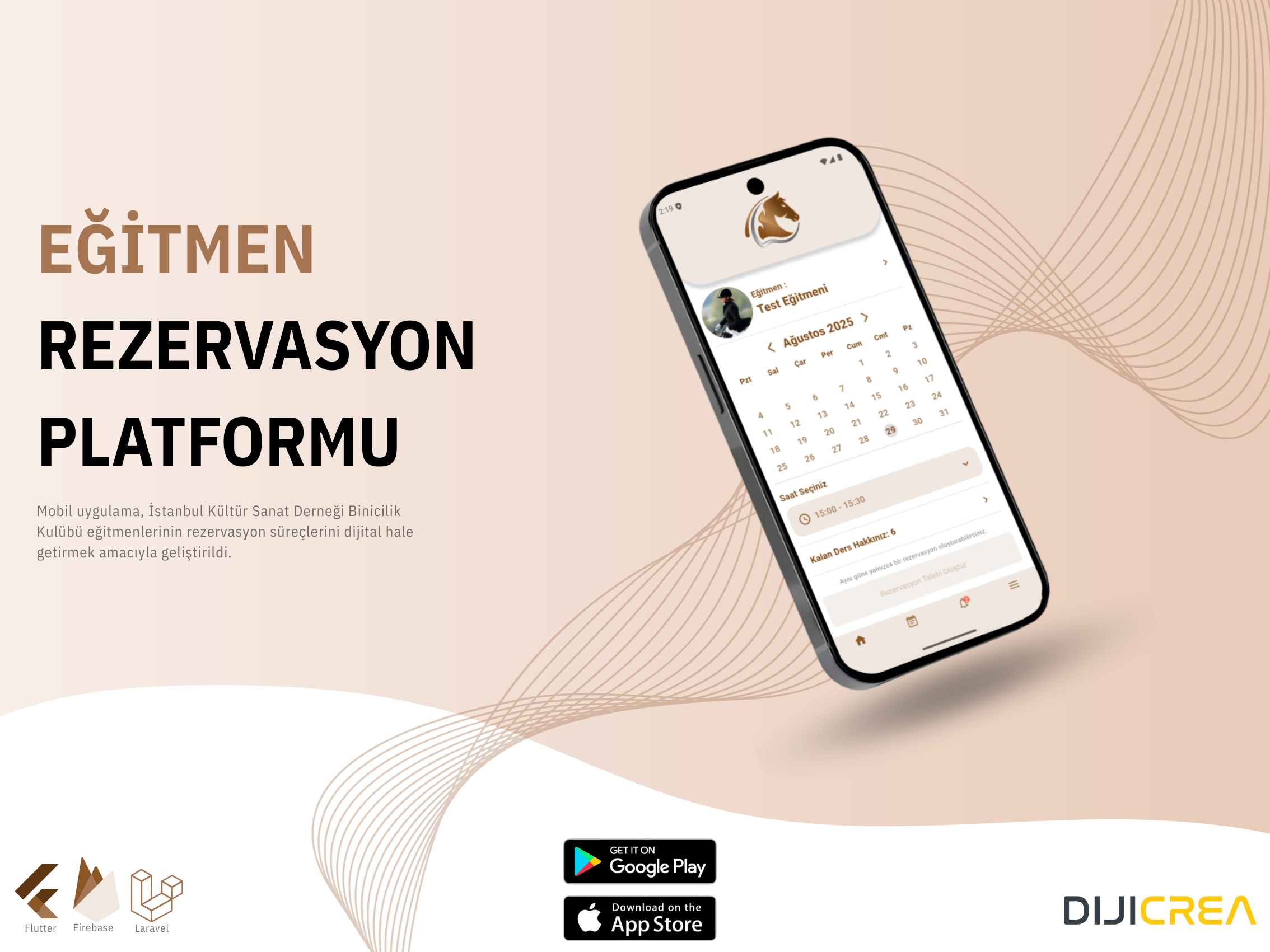 Eğitmen Rezervasyon Uygulaması