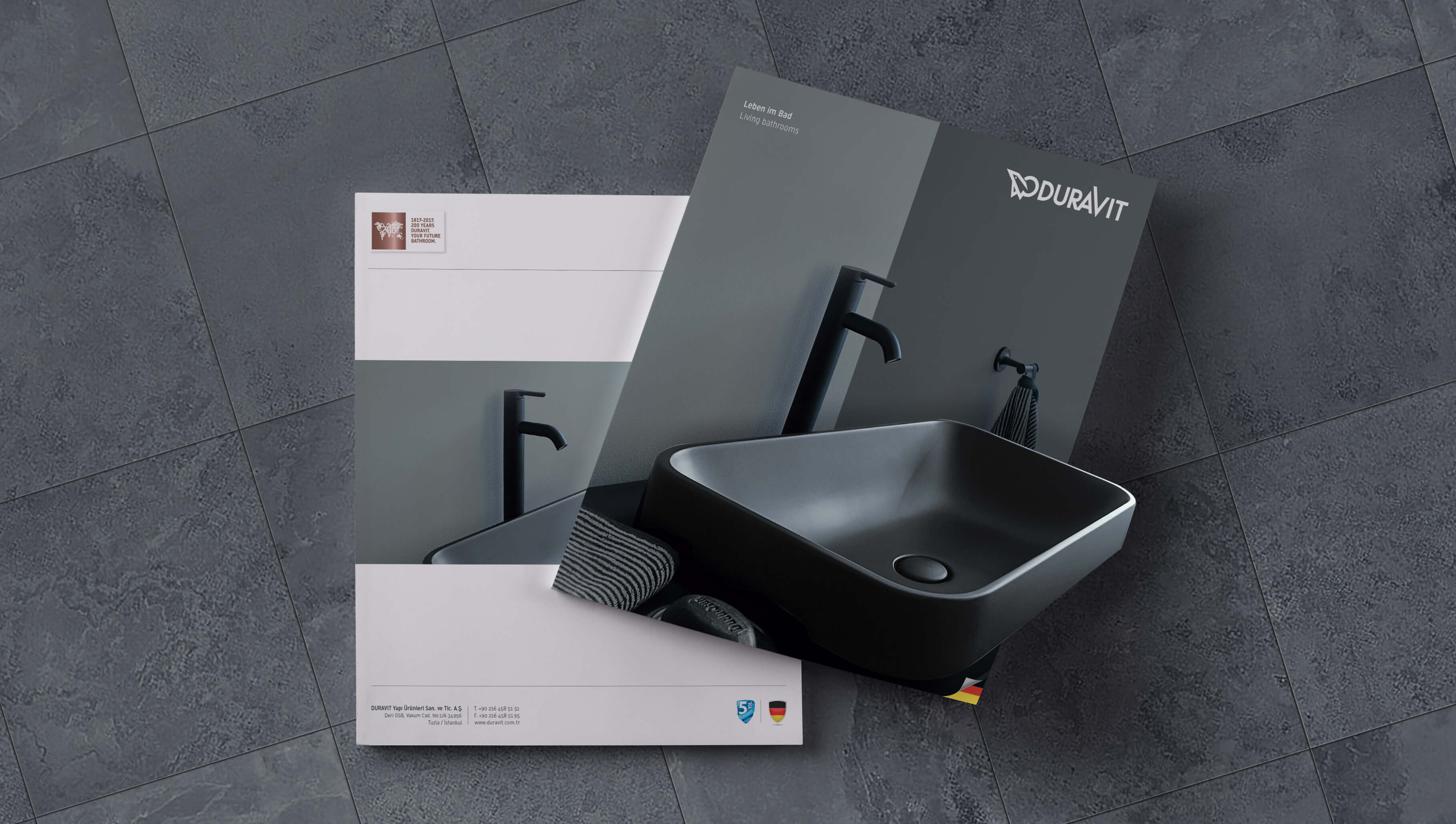 DURAVİT Batarya Broşür Tasarım