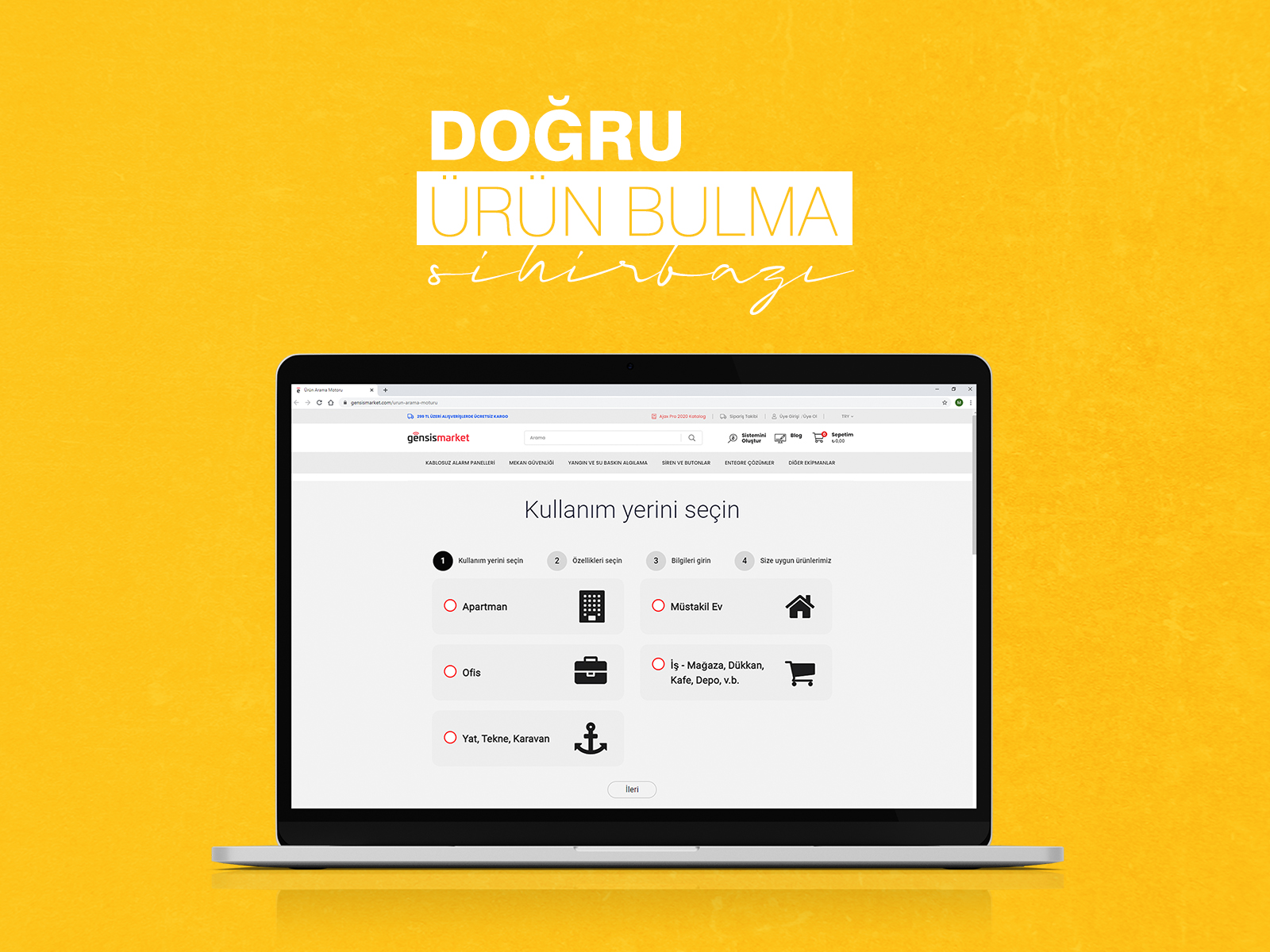 Ürün Seçme Konfigüratörü