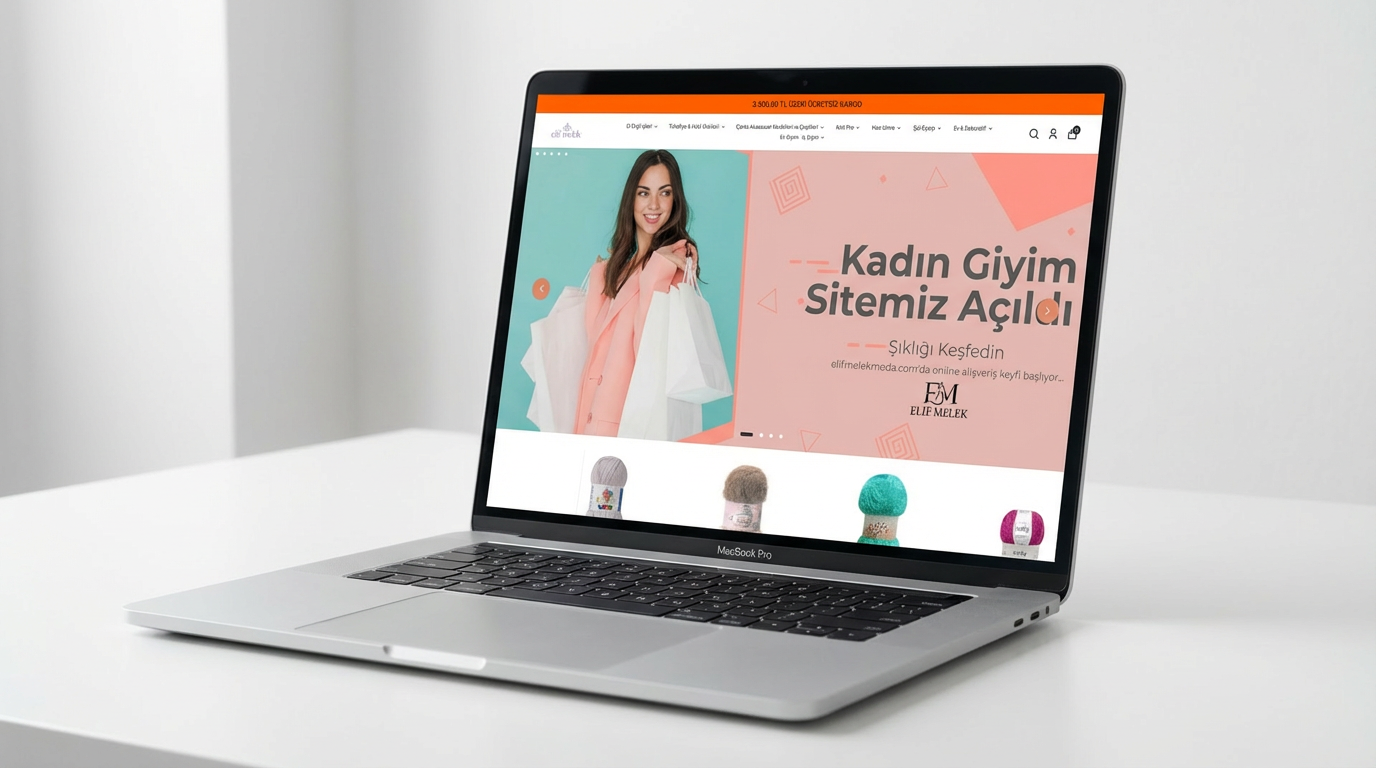 Elif Melek — El Örgü İplikleri E-Ticaret Sitesi