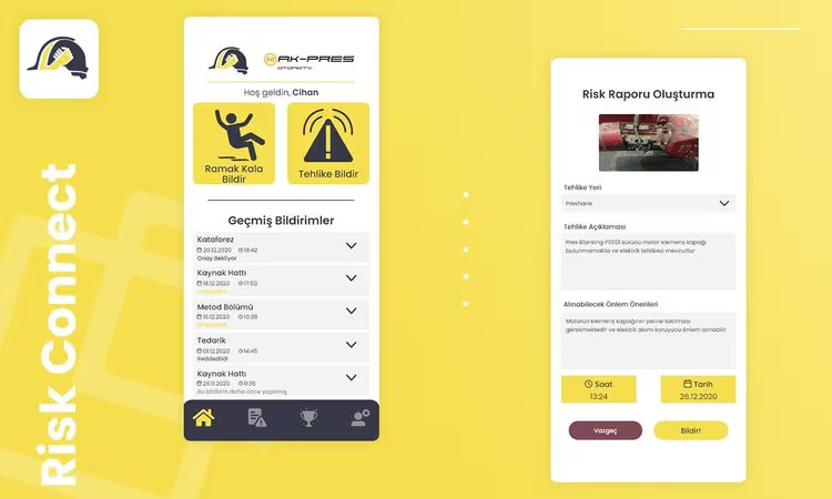 RiskConnect - İş Güvenliği ve Risk Yönetimi Platformu
