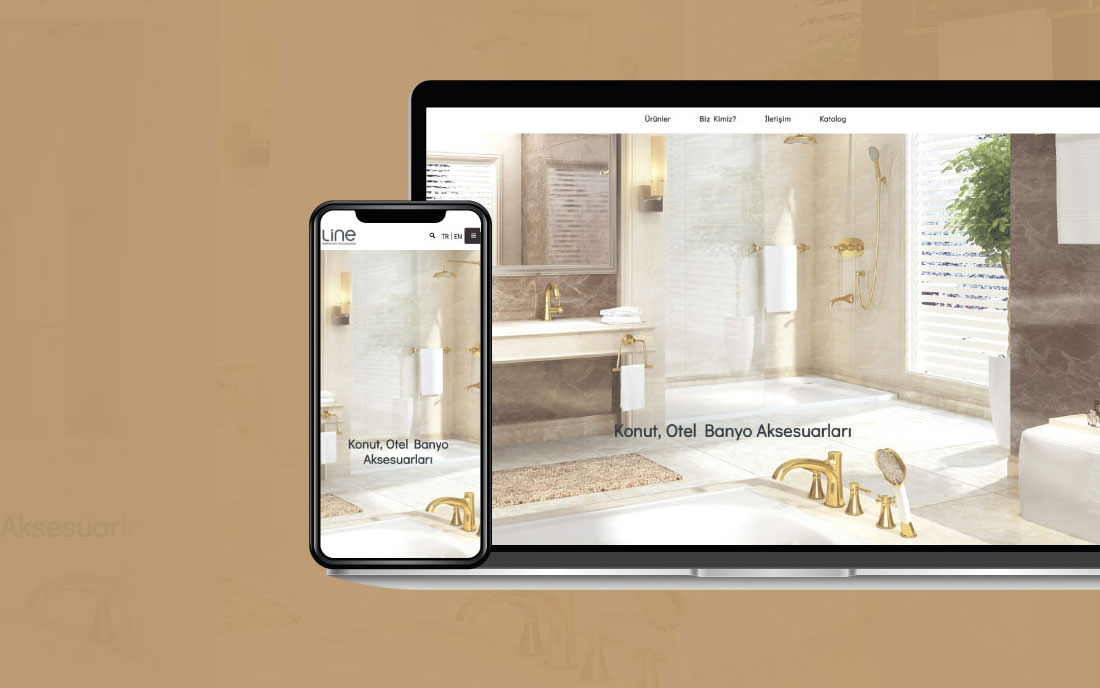 Global Line web sitesi tasarımı
