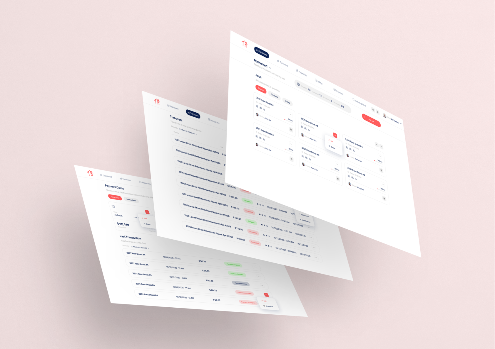 Turnify Dashboard Design