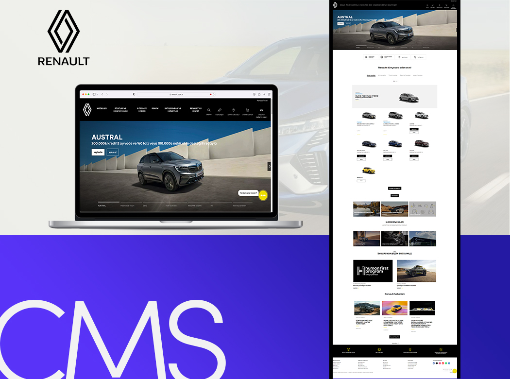 Renault'un İnternet Yolculuğu: Hepsi Bir Arada Yaklaşım