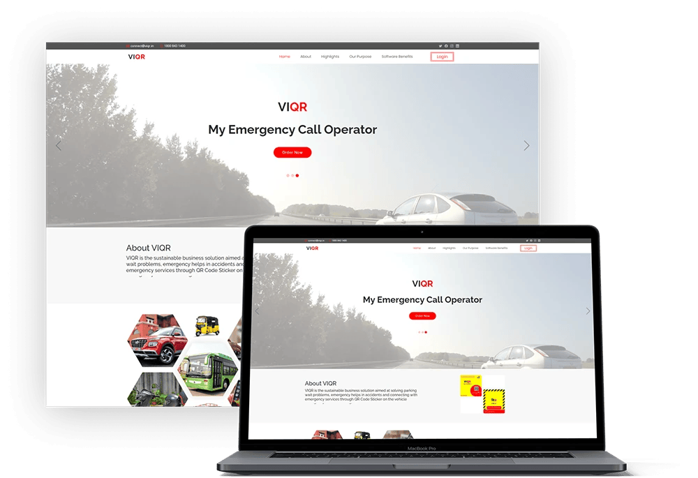 Products Tracking Website Development