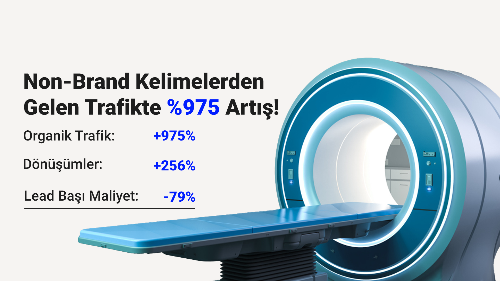 Non-Brand Kelimelerden Gelen Trafikte %975 Artış!