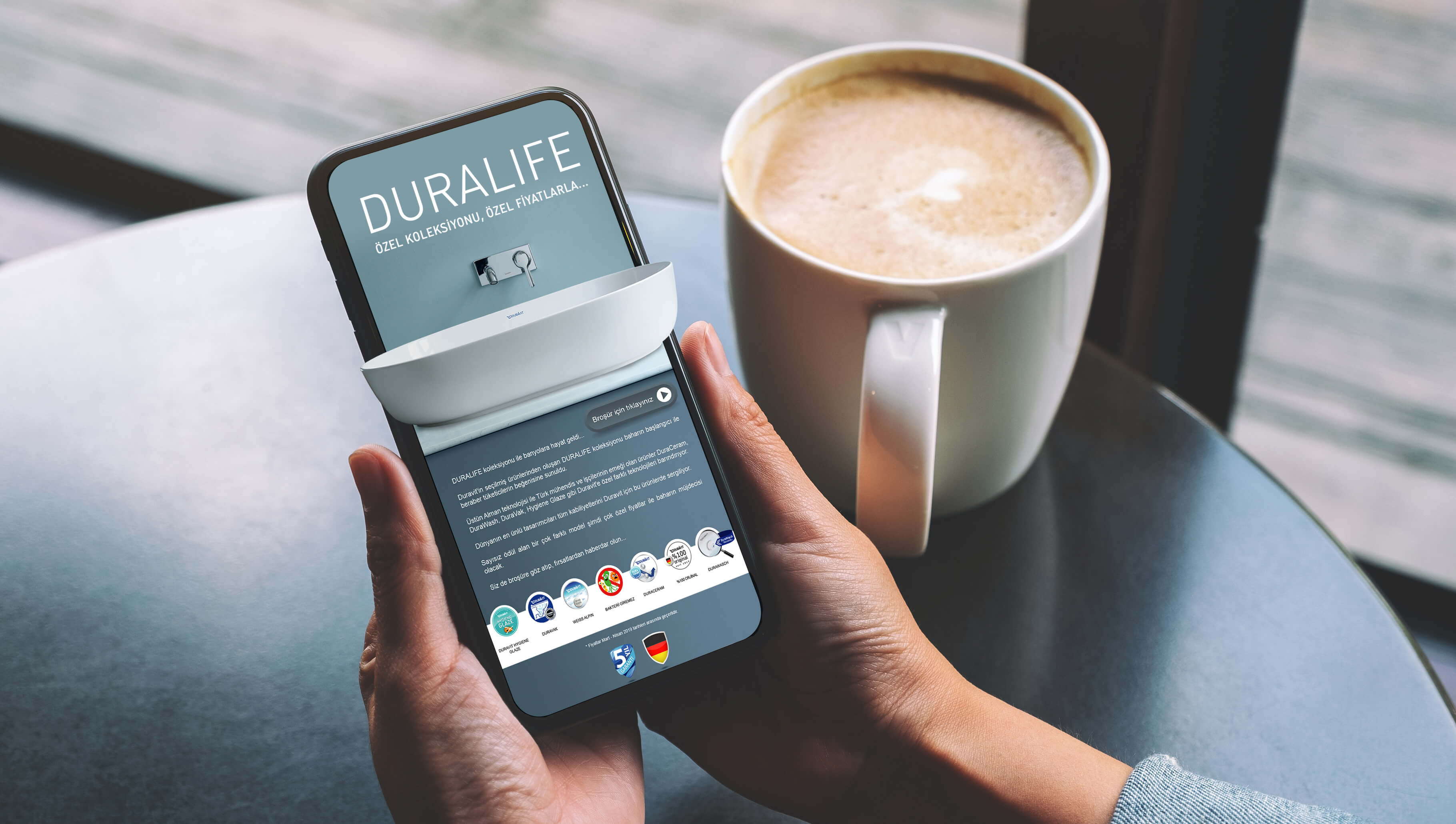 DURAVİT Duralife Özel Koleksiyon E-Bulten Tasarım