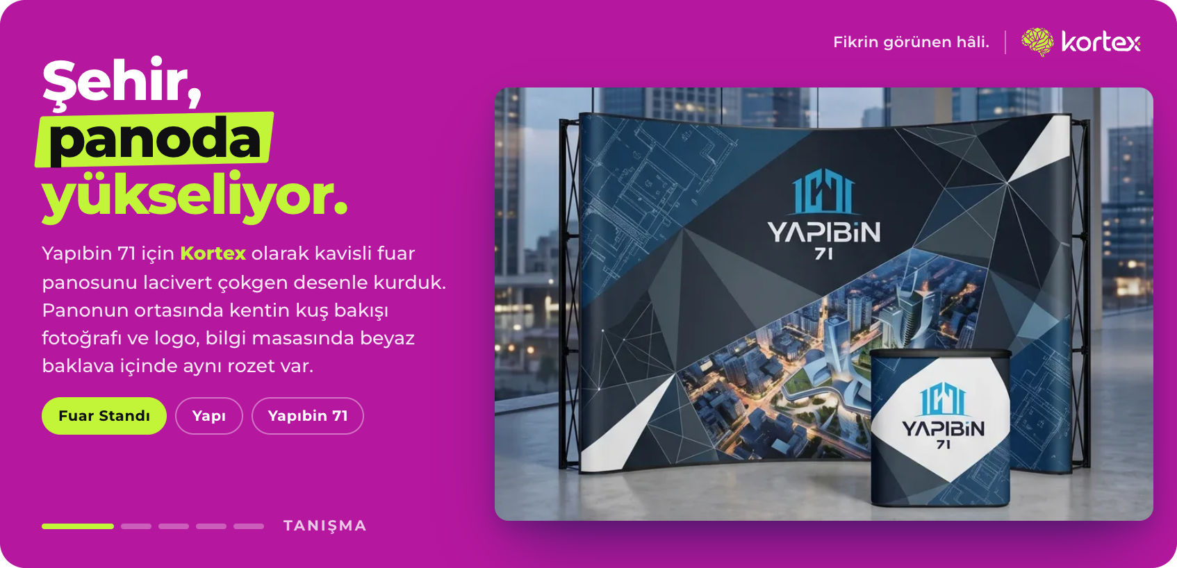 Fuar Standı Tasarımları | Yapı ve Enerji Serisi