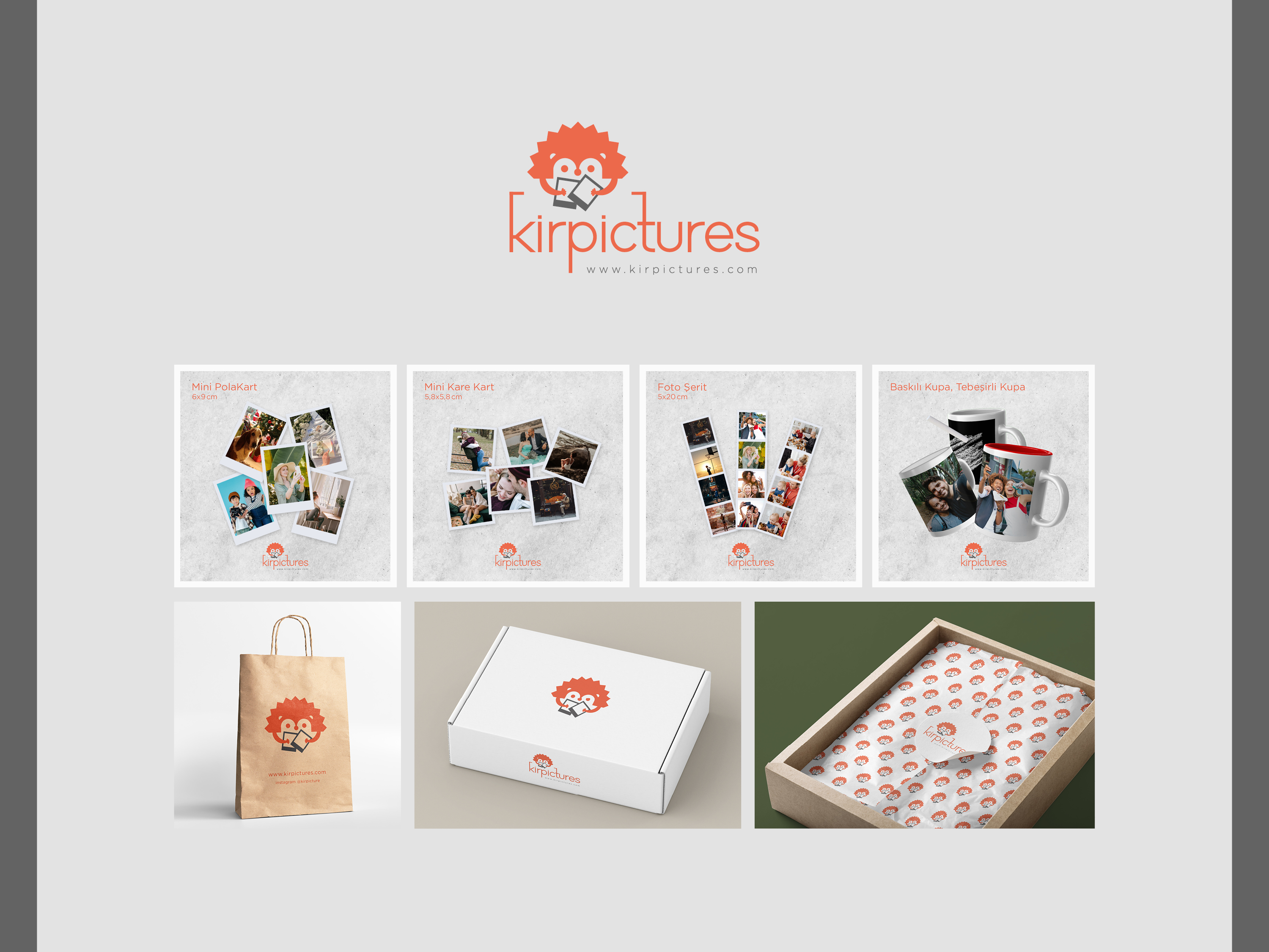Kirpictures Kurumsal Kimlik Çalışması