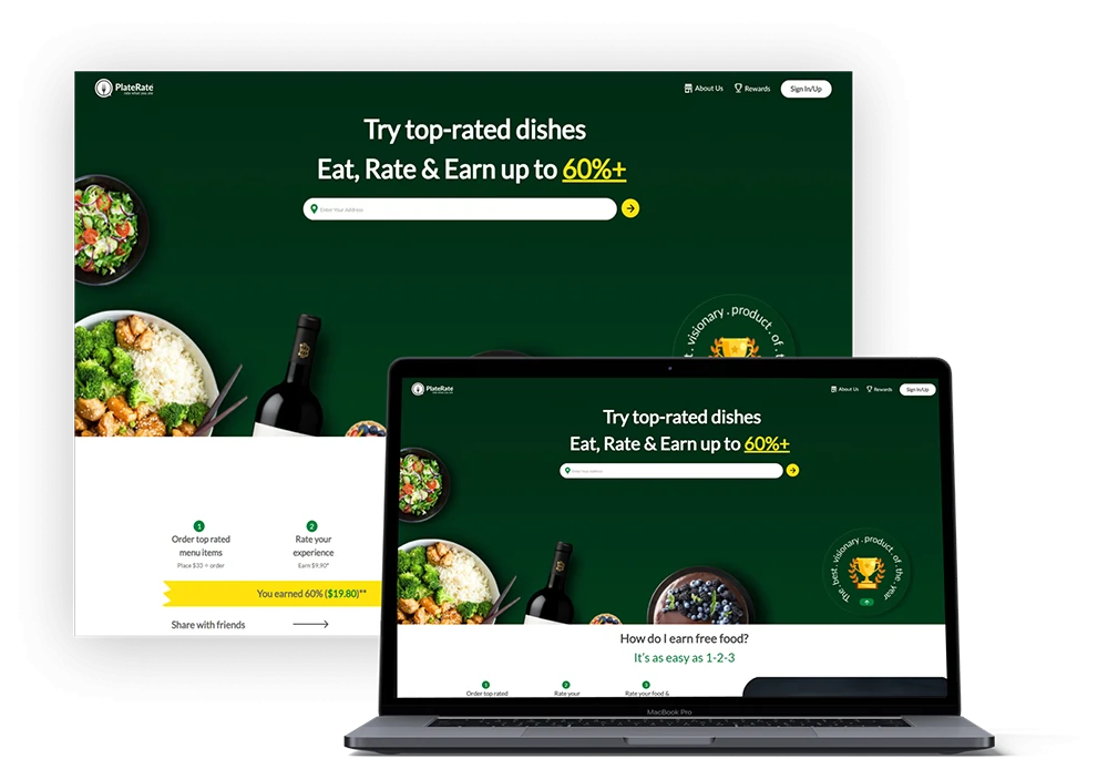 Food Industry Website Development
