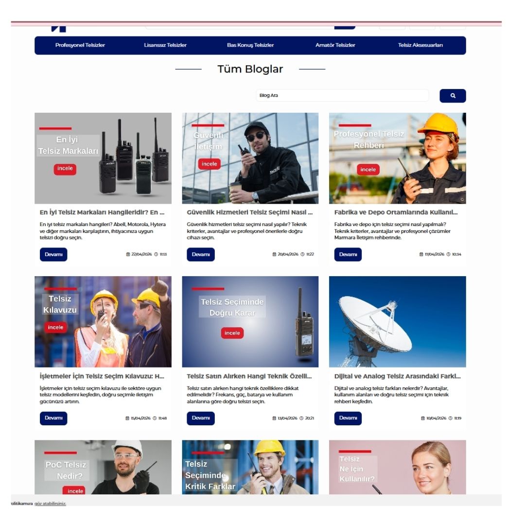 Blog İçerik Üretimi
