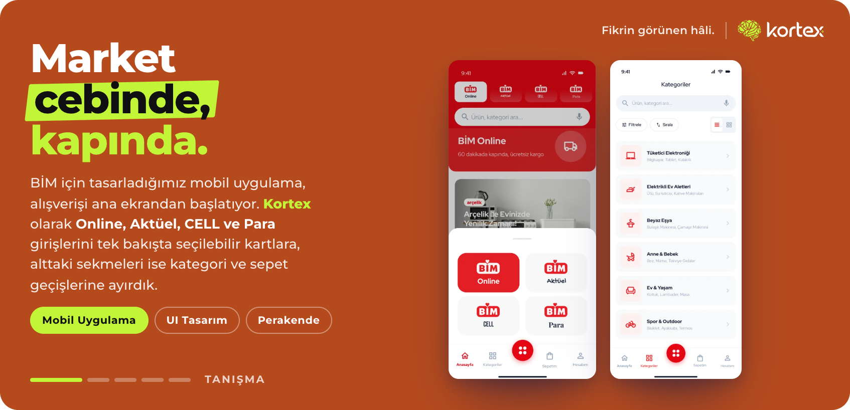 BİM | Market Alışveriş Mobil Uygulaması Tasarımı