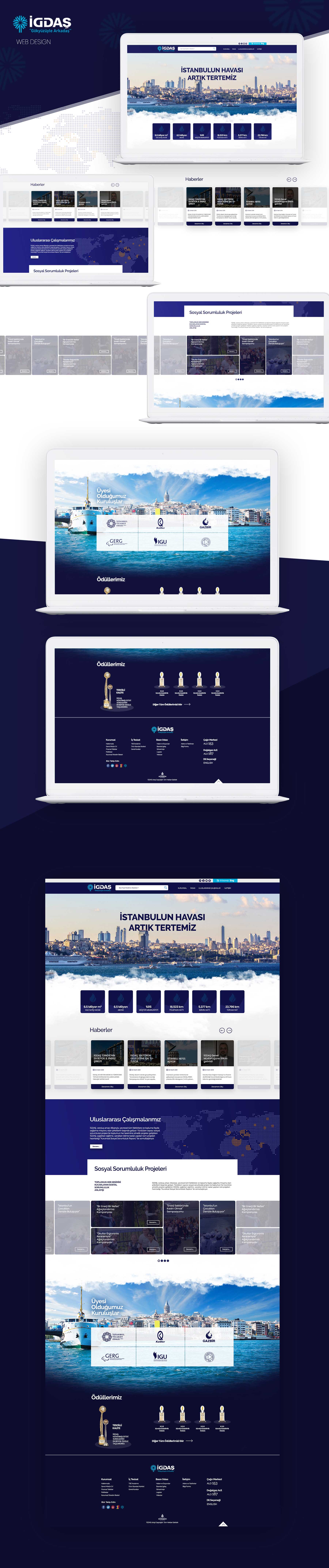 İngilizce Kurumsal Web Sitesi