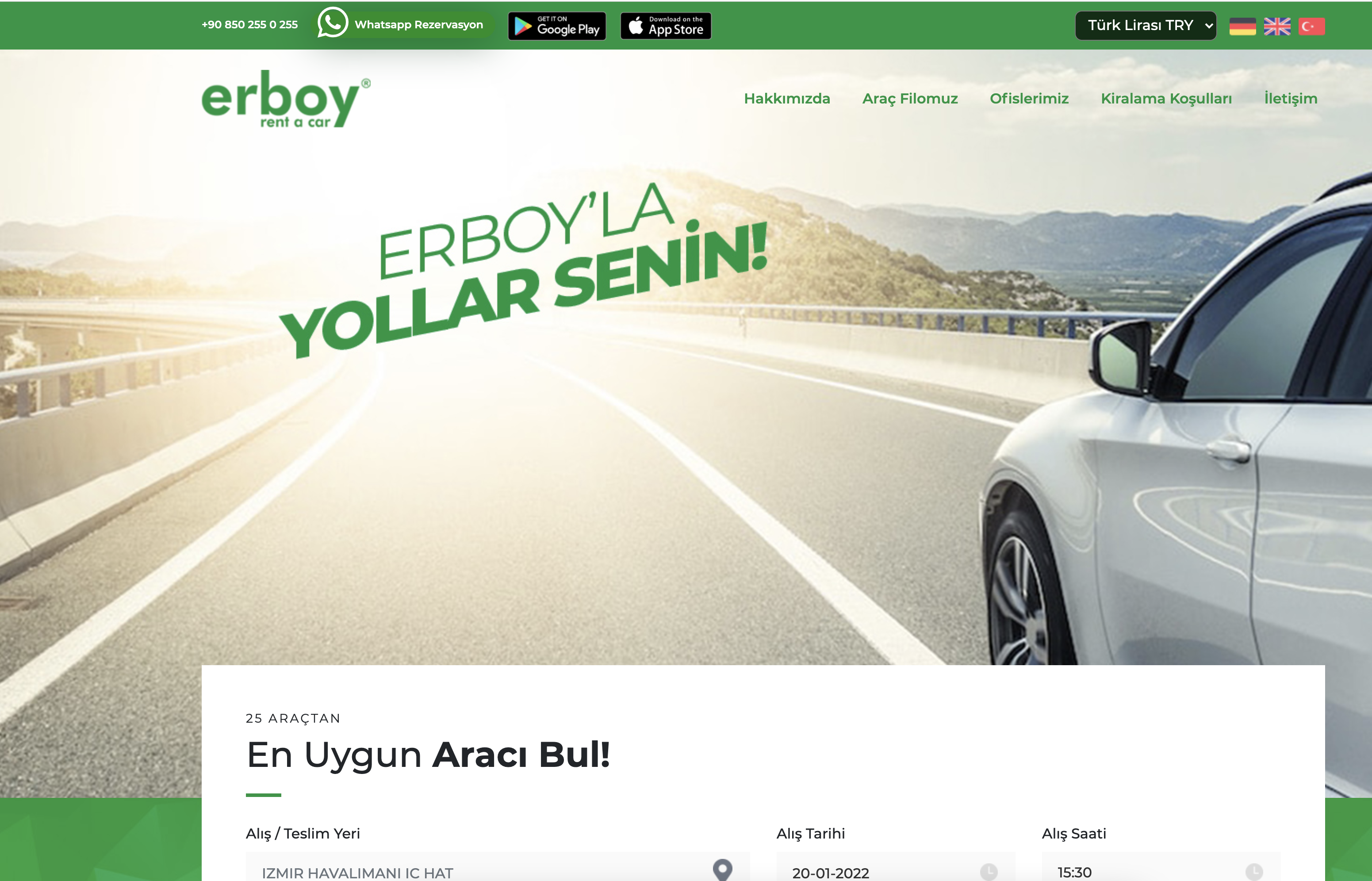 Erboy Araç Kiralama