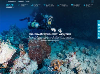 Dive Projects E-ticaret Sitesi
