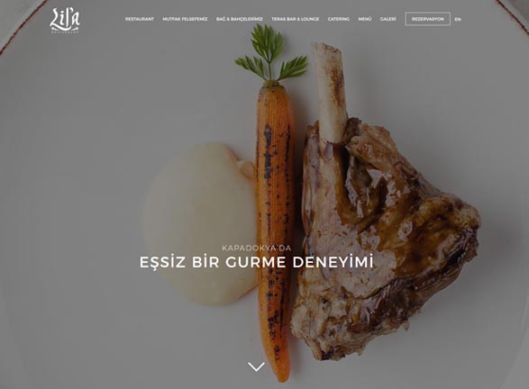 Lil-a Restaurant Web Sitesi