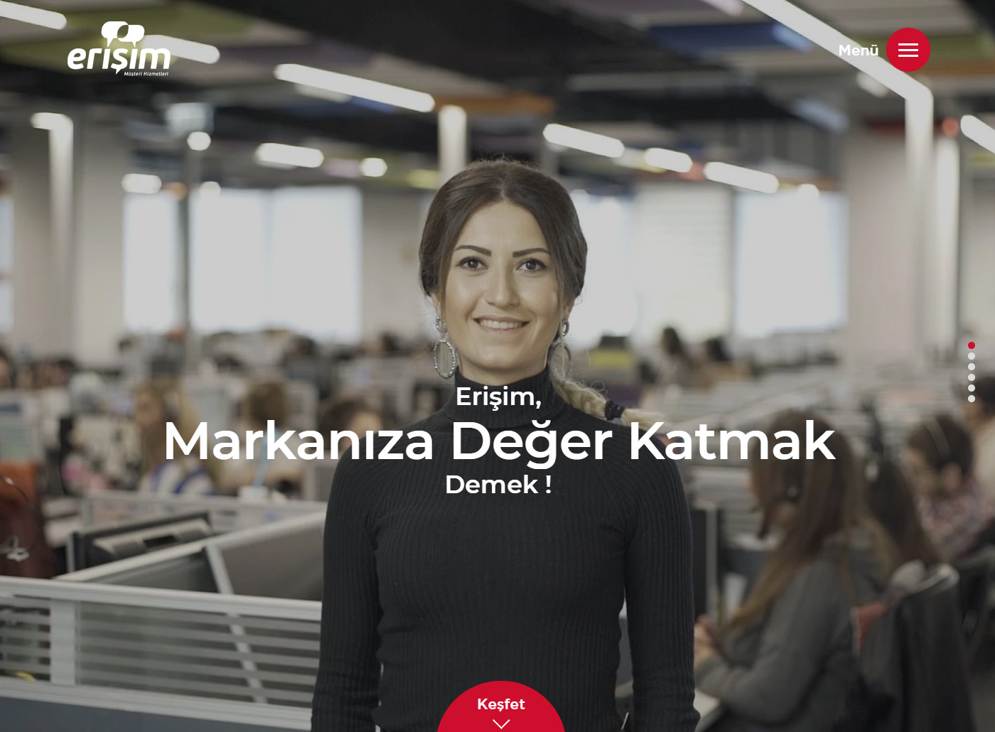 Erişim Müşteri Hizmetleri Web Sitesi
