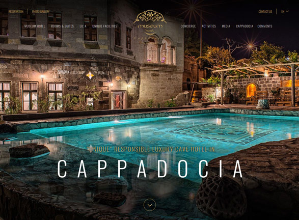 Museum Hotel Web Sitesi