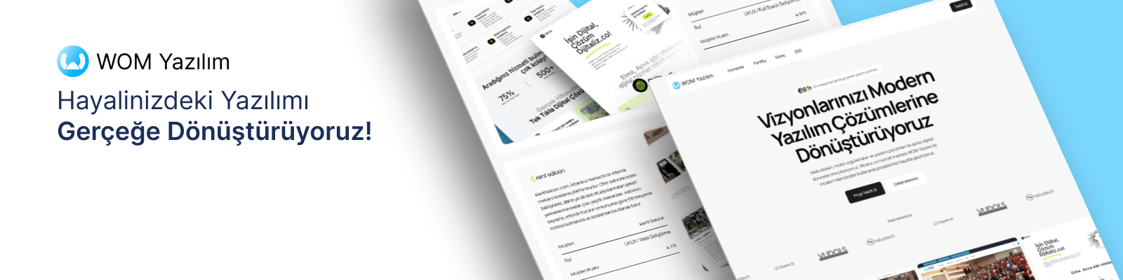 WOM Yazılım ve Danışmanlık banner image