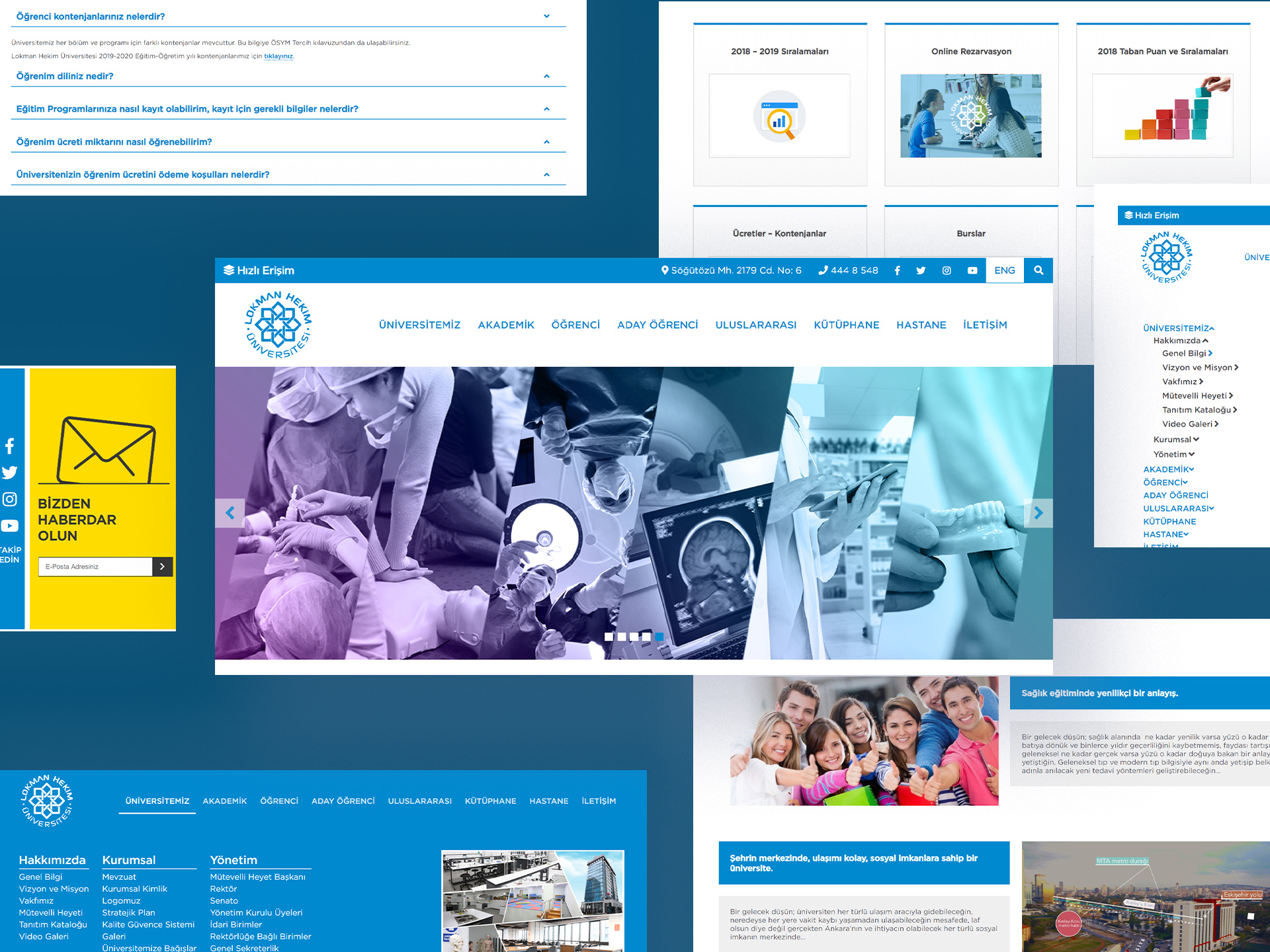 Lokman Hekim Üniversitesi Web Tasarım ve Yazılım