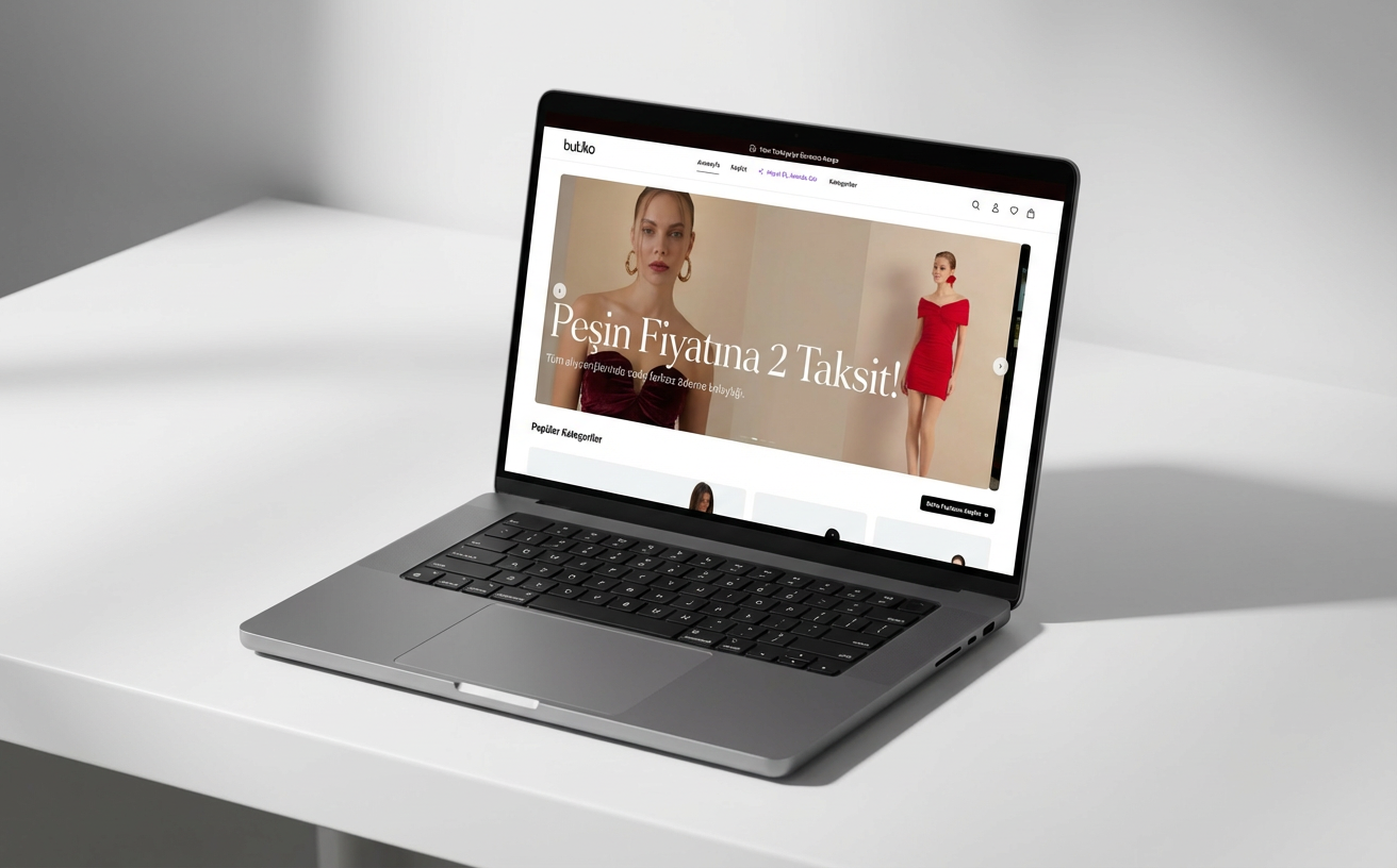 Butiko — E-Ticaret Pazaryeri Platformu Geliştirme