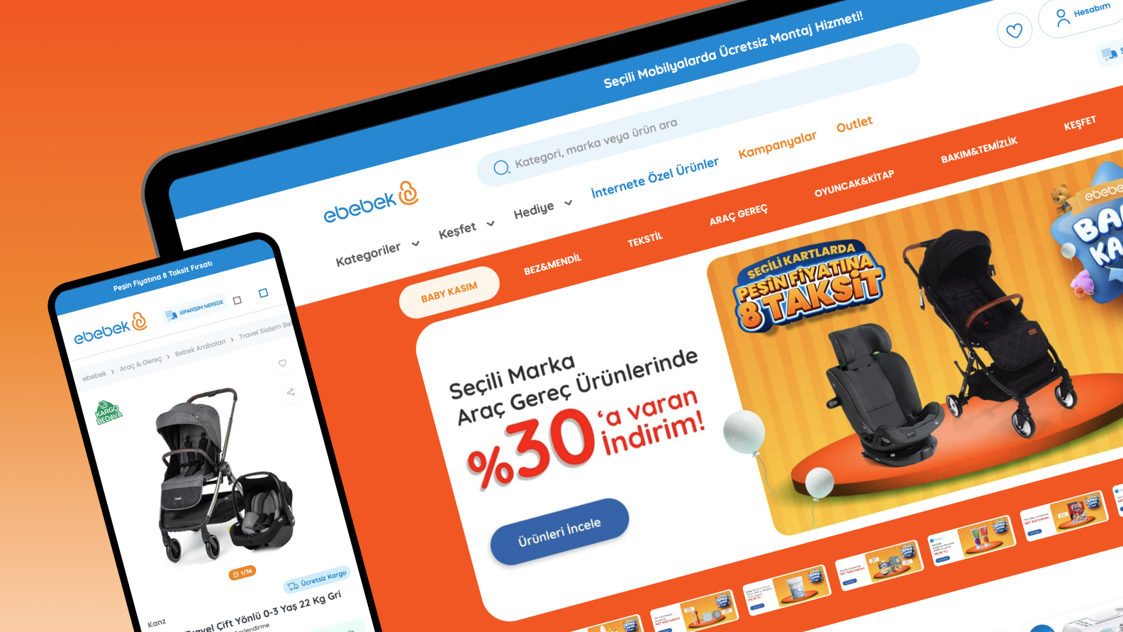 E-bebek Dijital Alışveriş Deneyimi