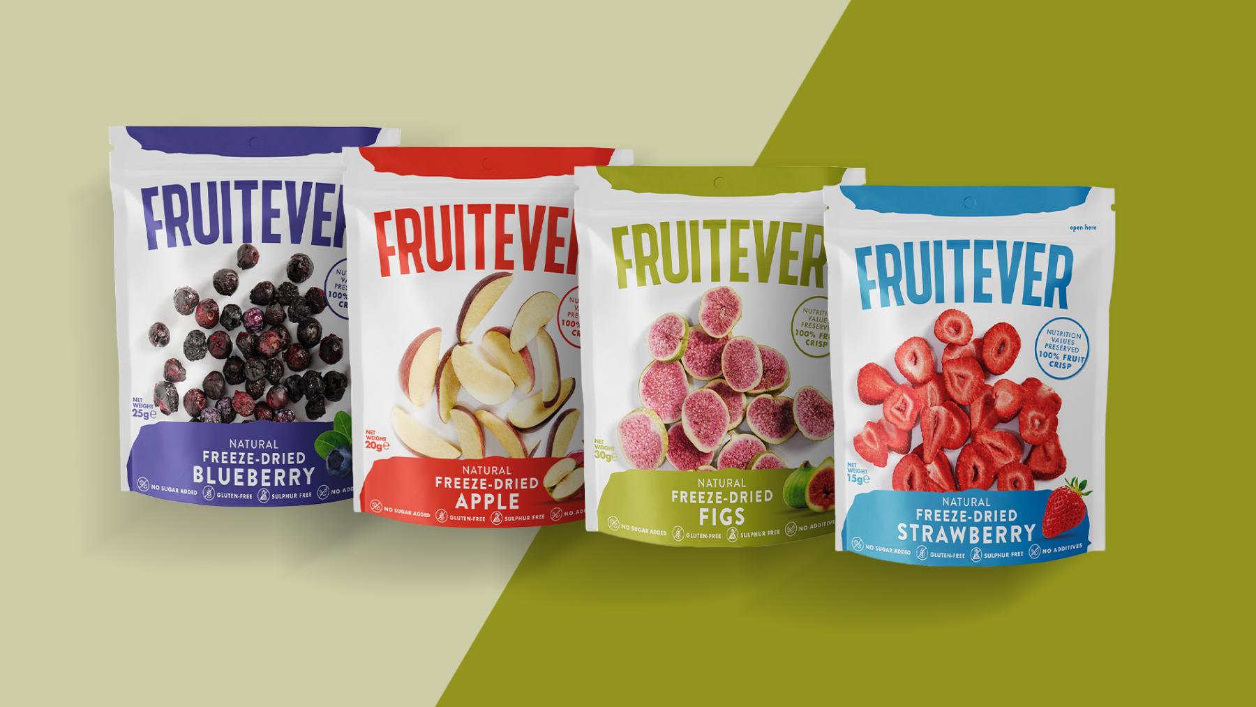 Fruitever Freeze Dried Ambalaj Tasarımı