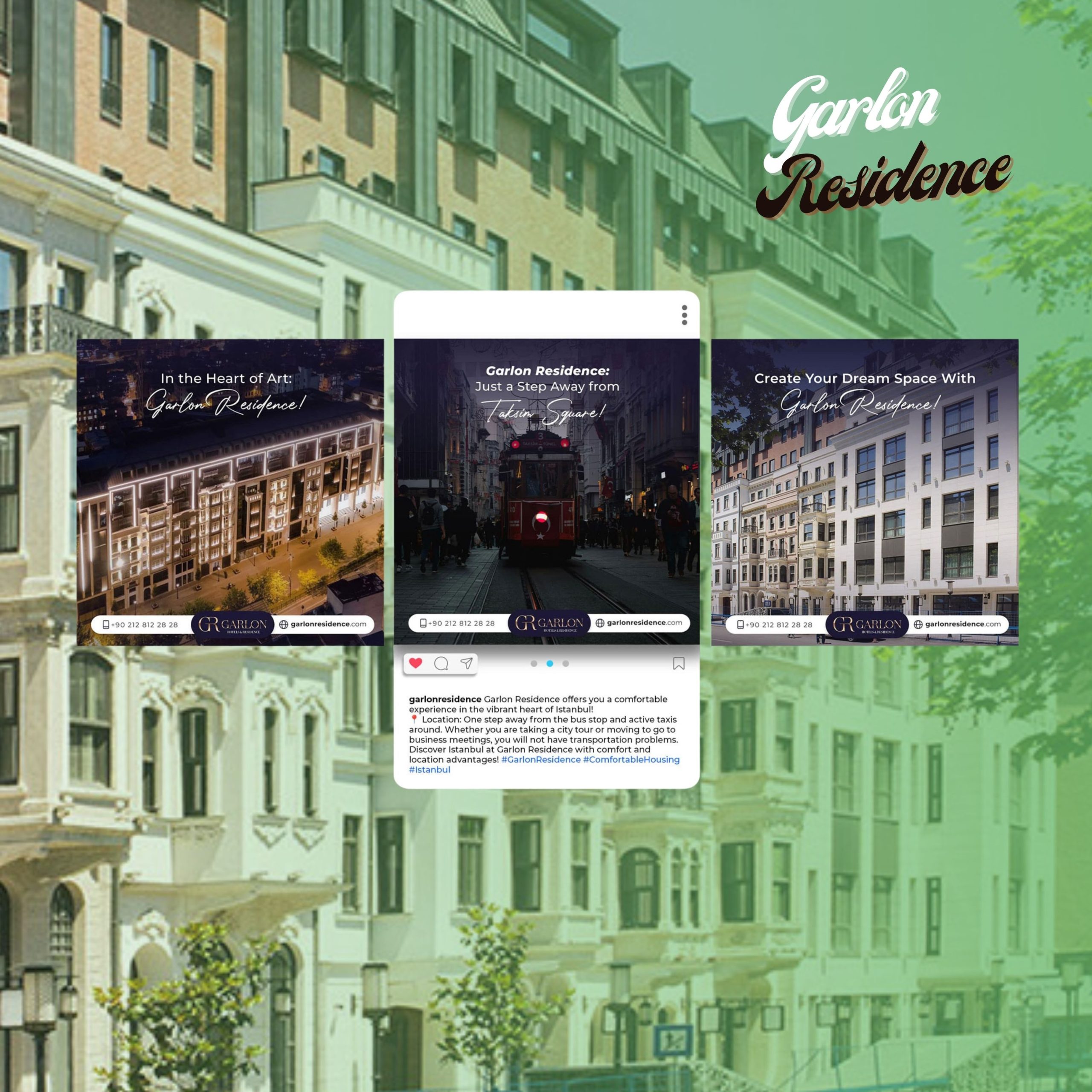 Garlon Residence Sosyal Medya Yönetimi