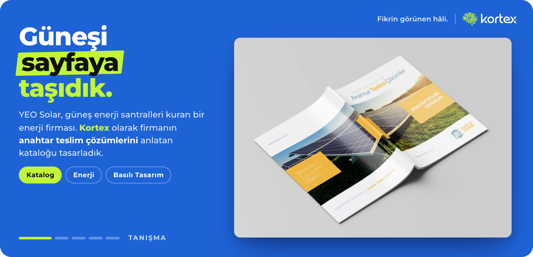 YEO Solar | Güneş Enerjisi Anahtar Teslim Çözümleri Katalog Tasarımı