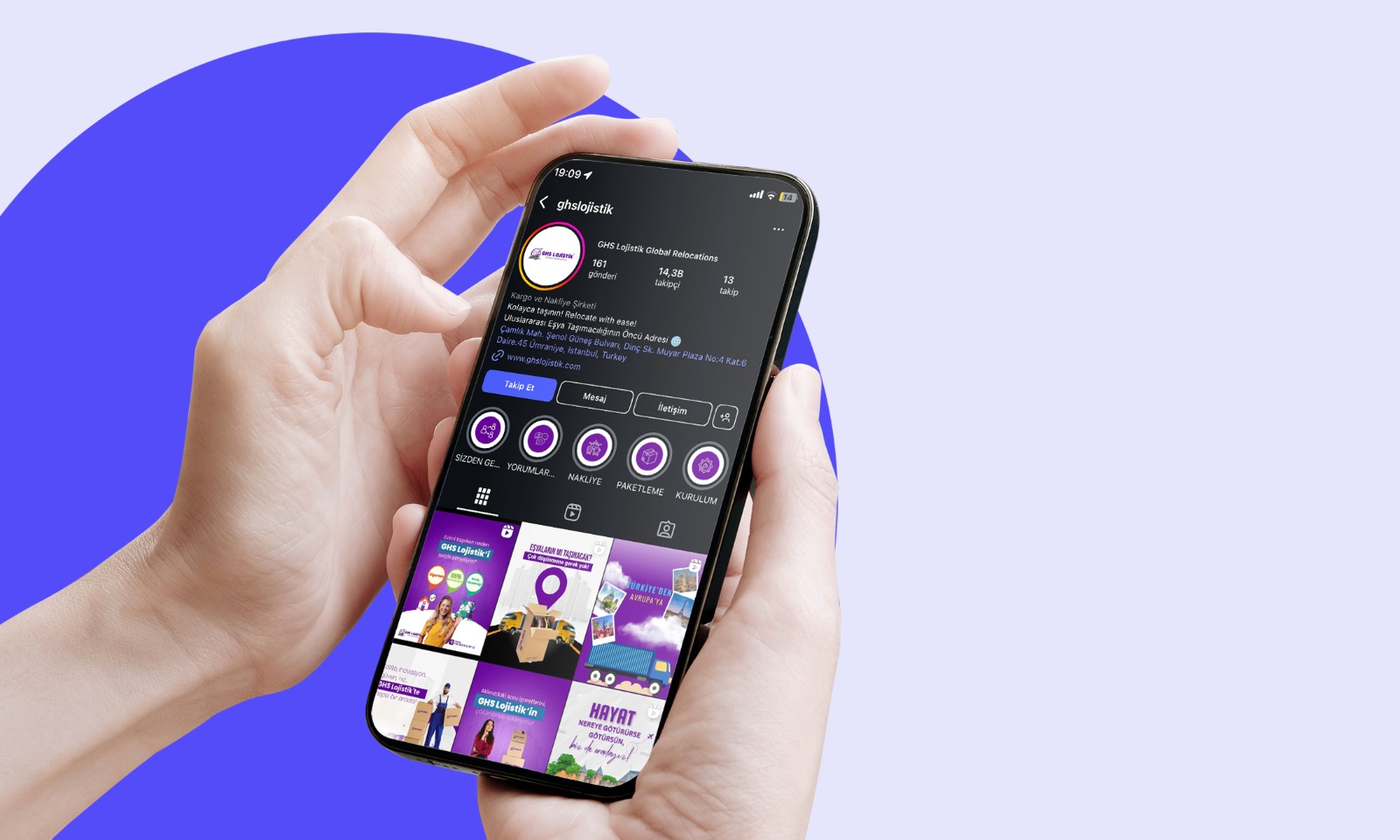 Ghs Lojistik Sosyal Medya Yönetimi