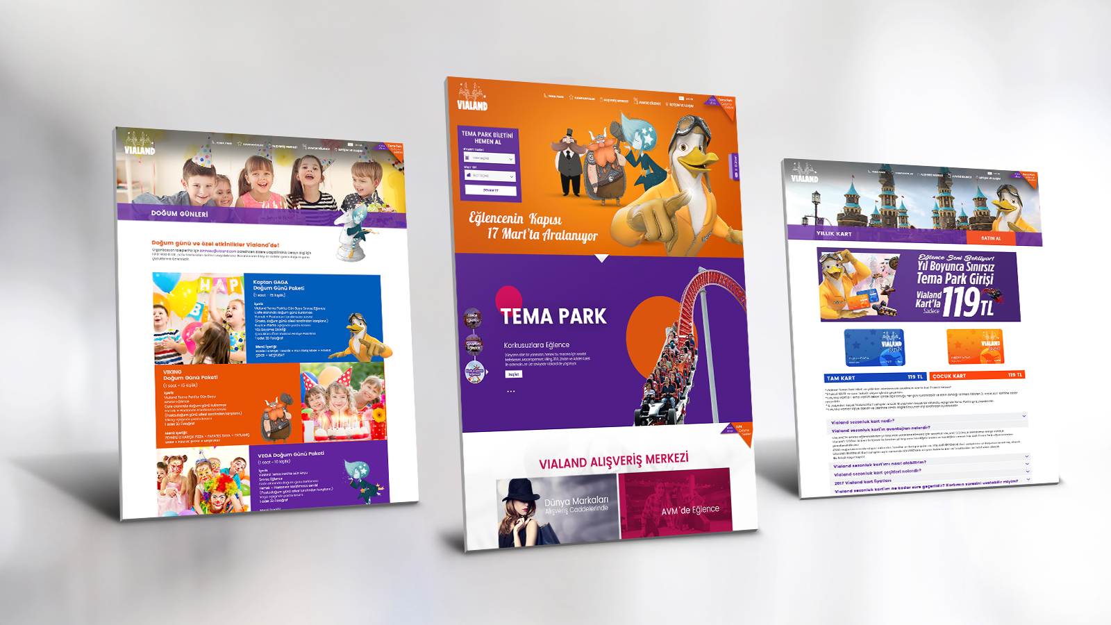 Vialand Kurumsal Web Sitesi