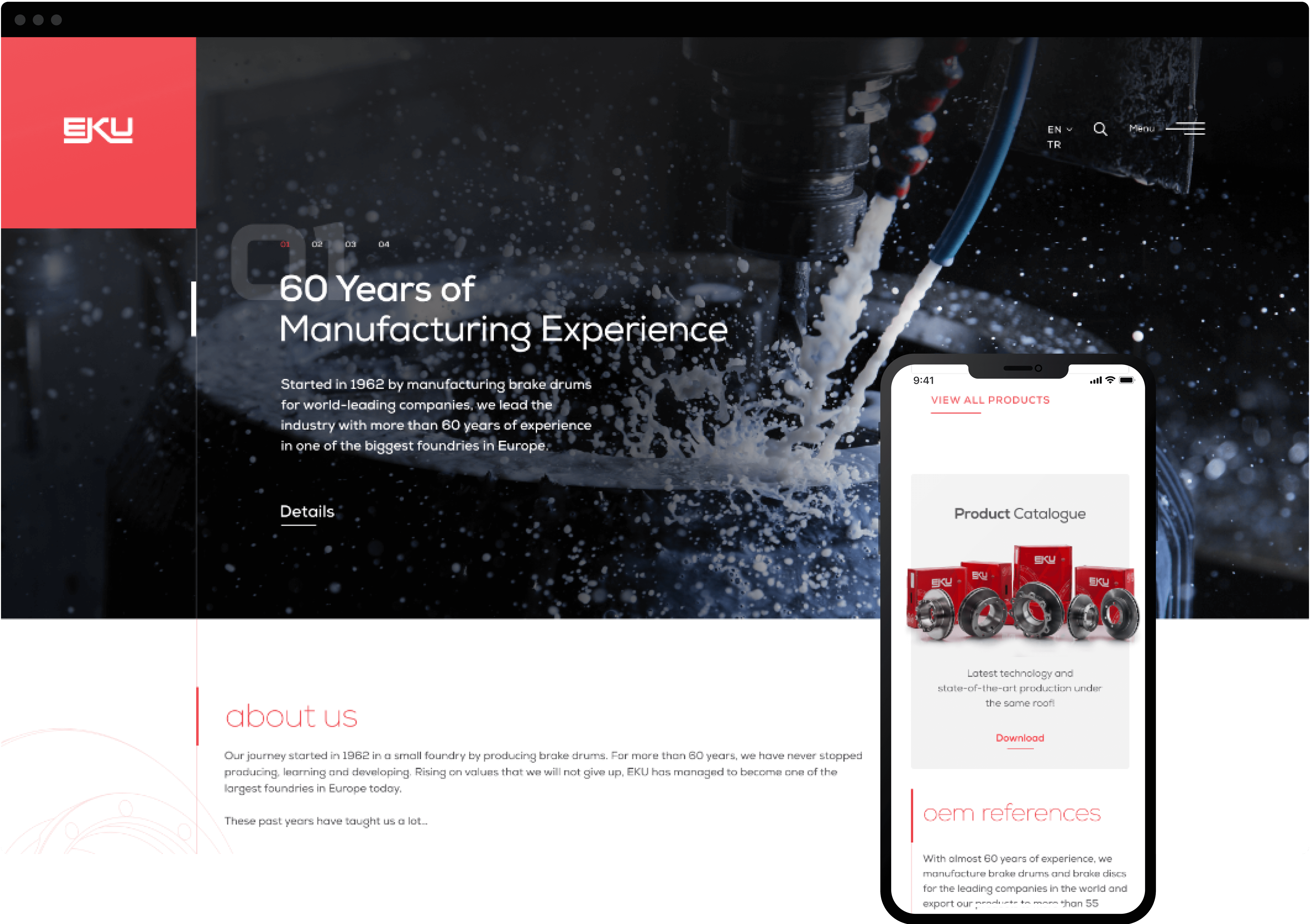 EKU - Corporate Website