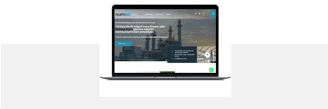 Palmiye Baca Web Site