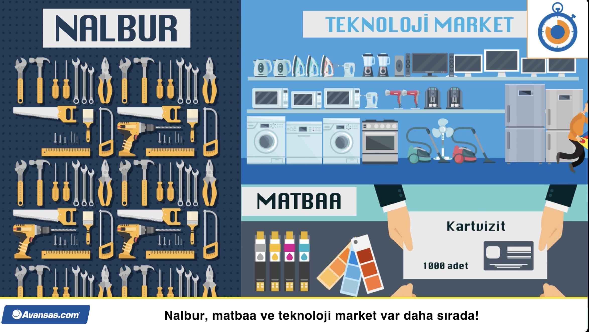 Avansas'la Zamanınız Size Kalsın!