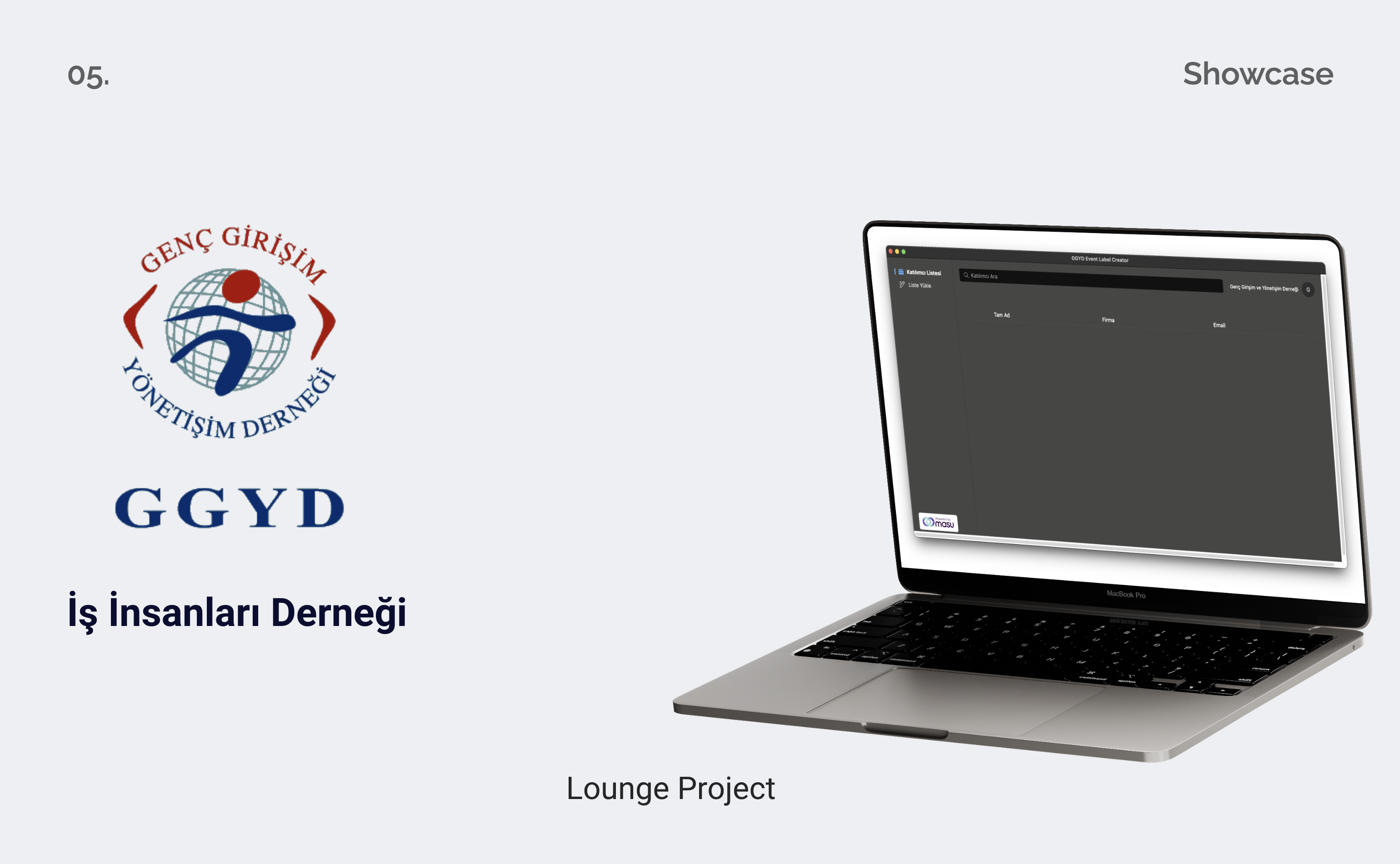 GGYD - Etkinlik Katılım Takibi ve Yaka Kartı Otomasyonu