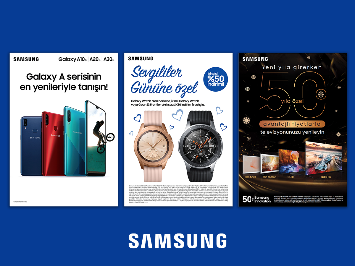 Samsung İlan Tasarımları