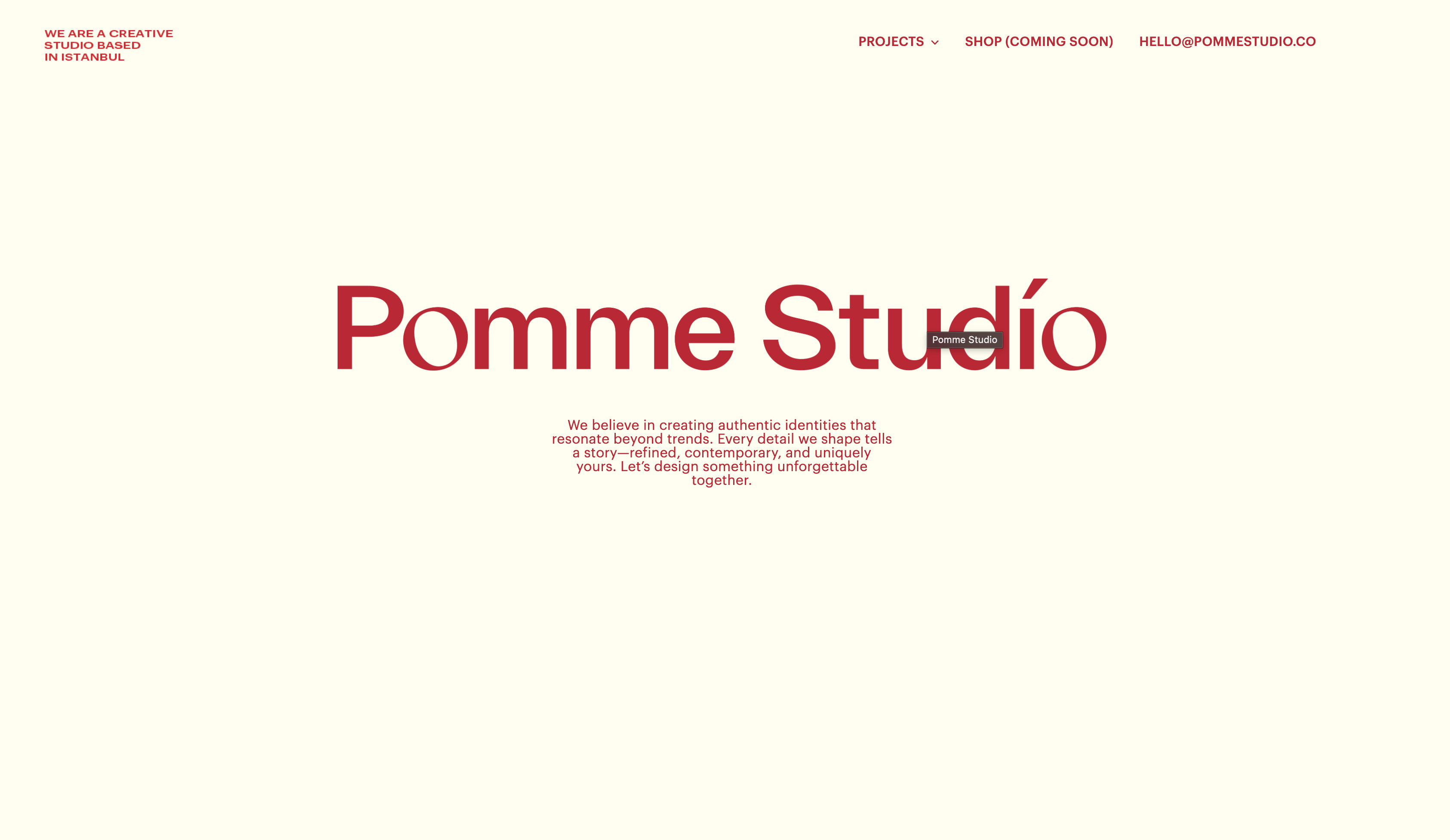 Pomme Studio