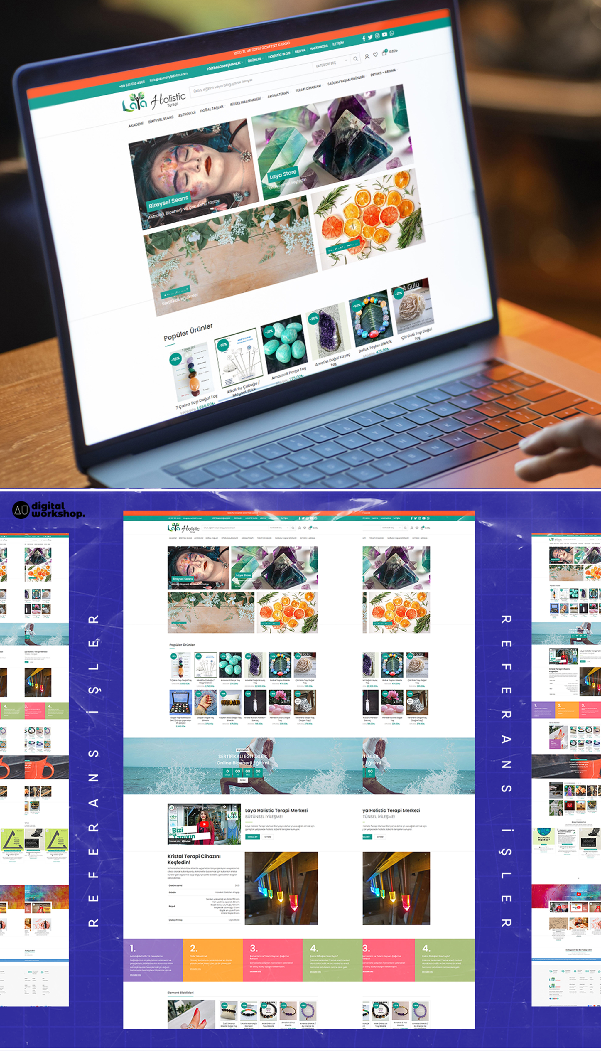 Laya Holistic E-Ticaret Sitesi