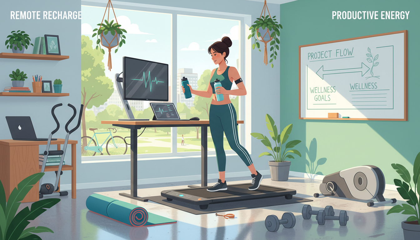 Evden Çalışanlar İçin Gün Boyu Aktif Kalma Rehberi: Verimlilik, Sağlık ve Sürdürülebilir Performans
