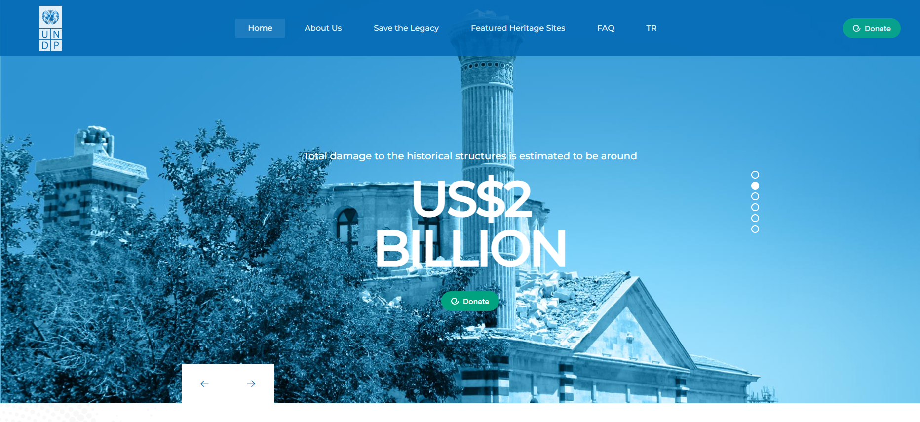 UNDP - Save The World Web Sitesi