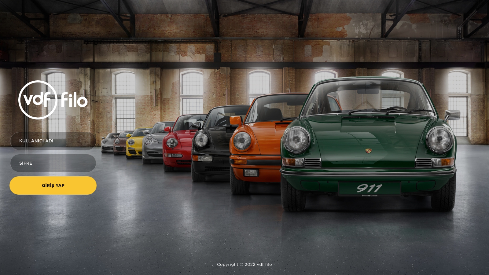 vdf Filo Web Sitesi Tasarımı