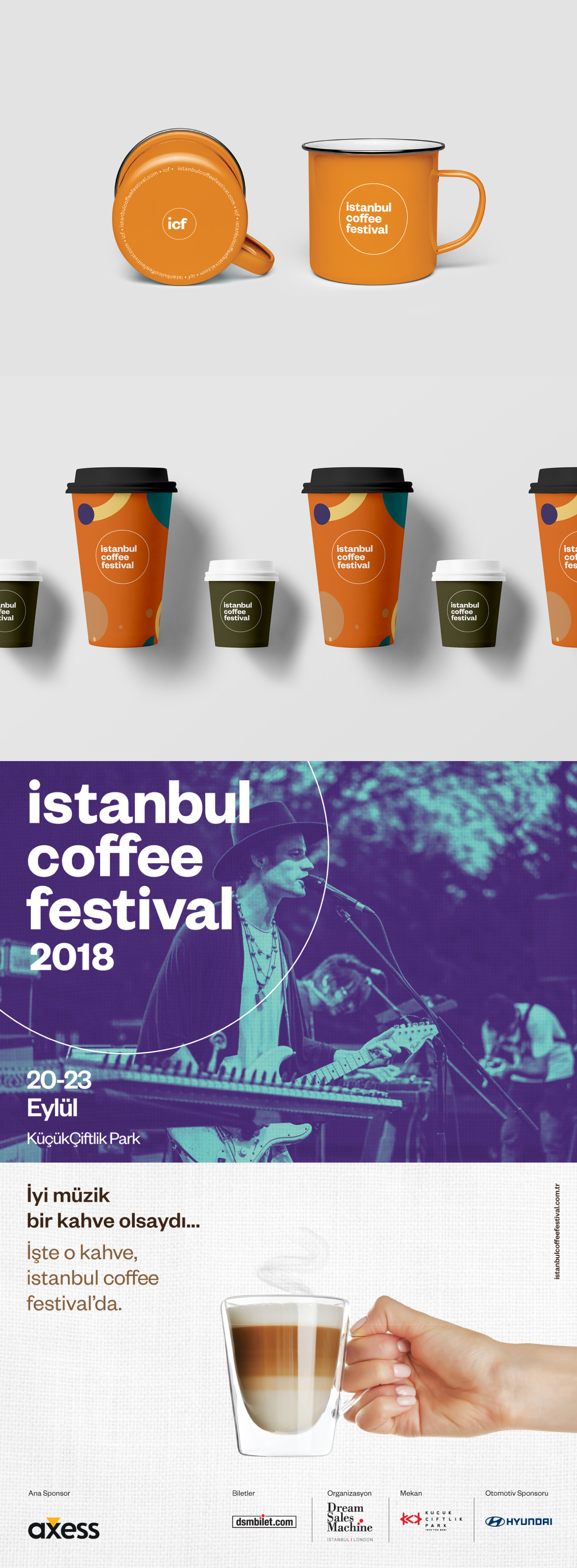 Istanbul Coffee Festival Branding