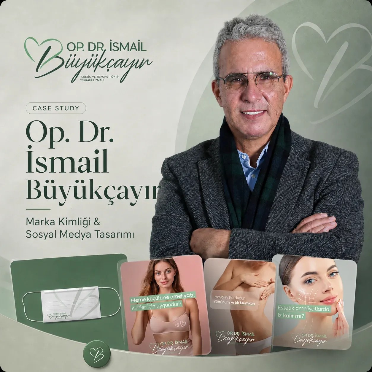 Op. Dr. İsmail Büyükçayır – Plastik Cerrah için Kişisel Marka, Sosyal Medya & Video