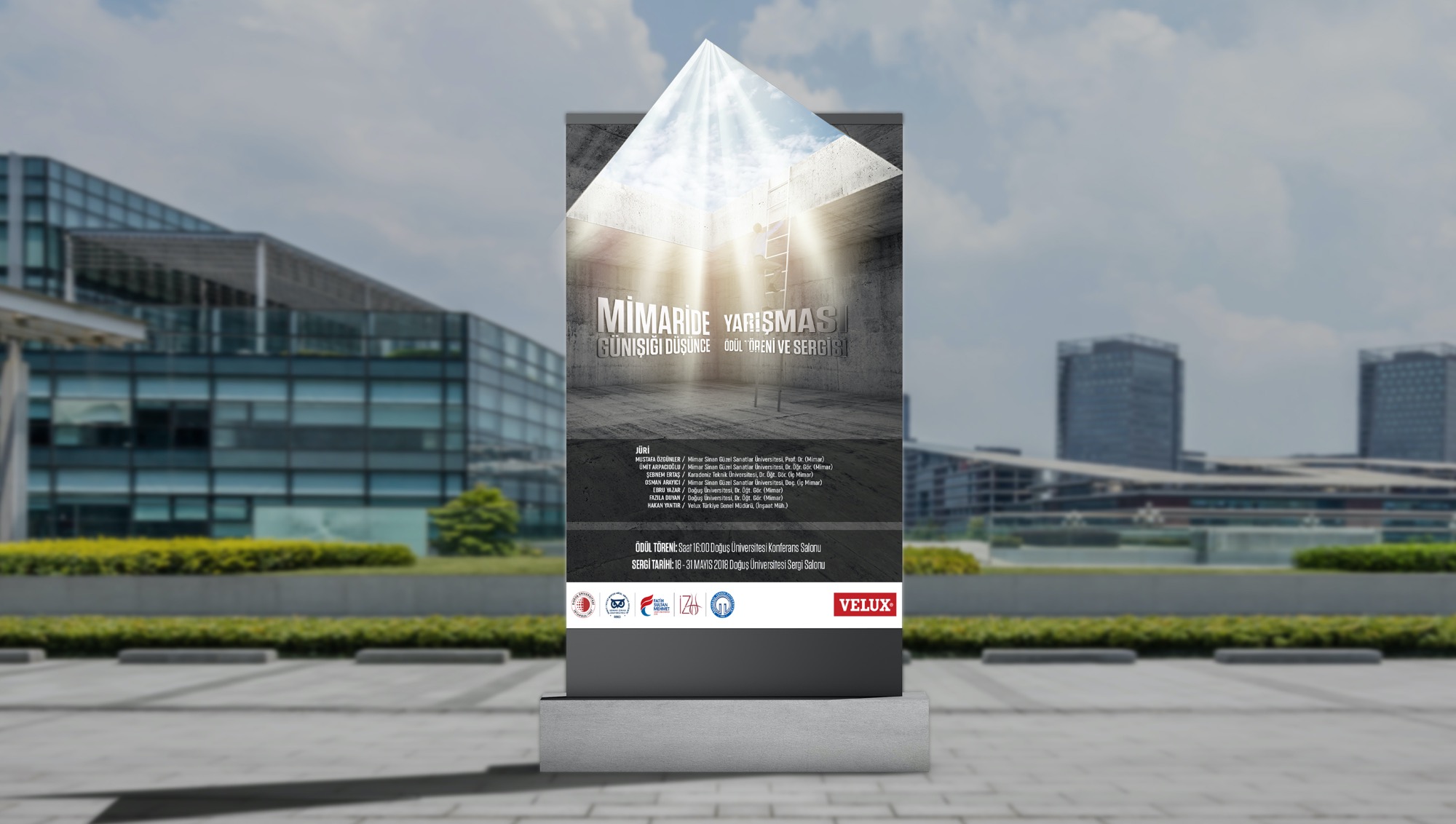 VELUX Mimaride Gün Işığı Afiş Tasarımı