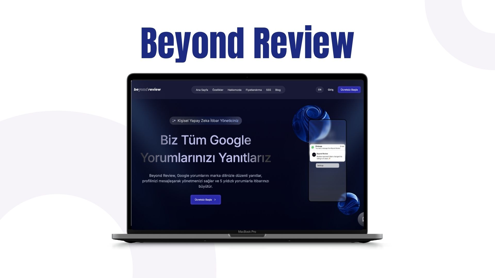 Beyond Review — Yapay Zeka ile Yorum Yönetimi