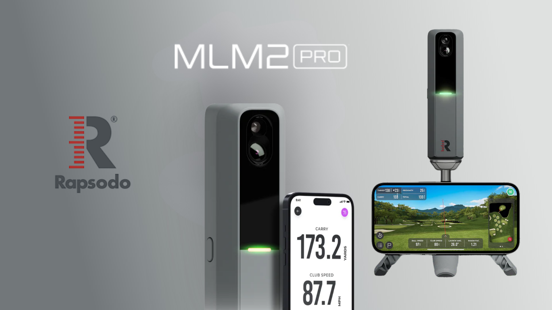 MLM2 PRO — Rapsodo Golf Launch Monitor Mobil Uygulaması
