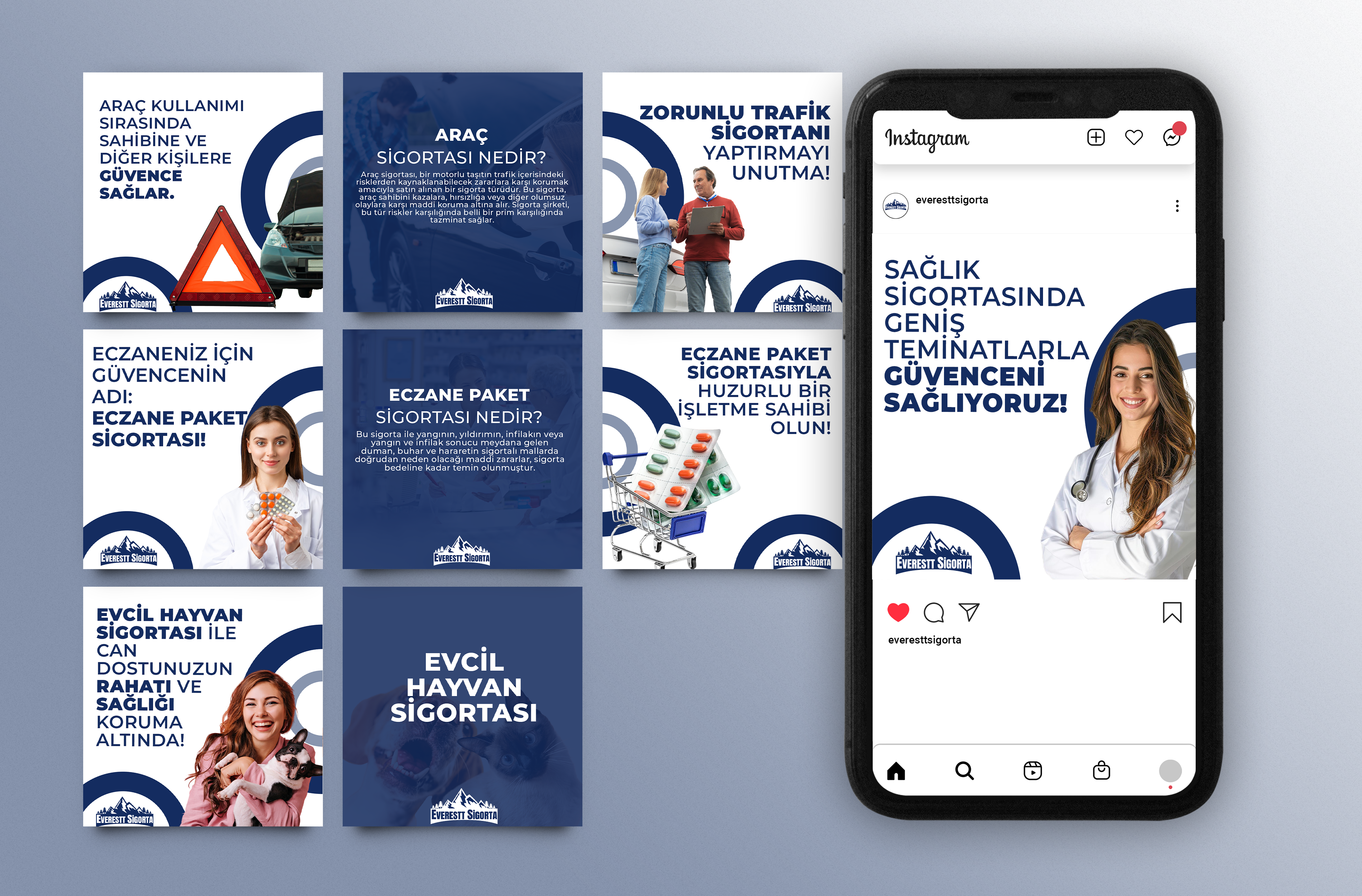 Everestt Sigorta - Sosyal Medya Yönetimi