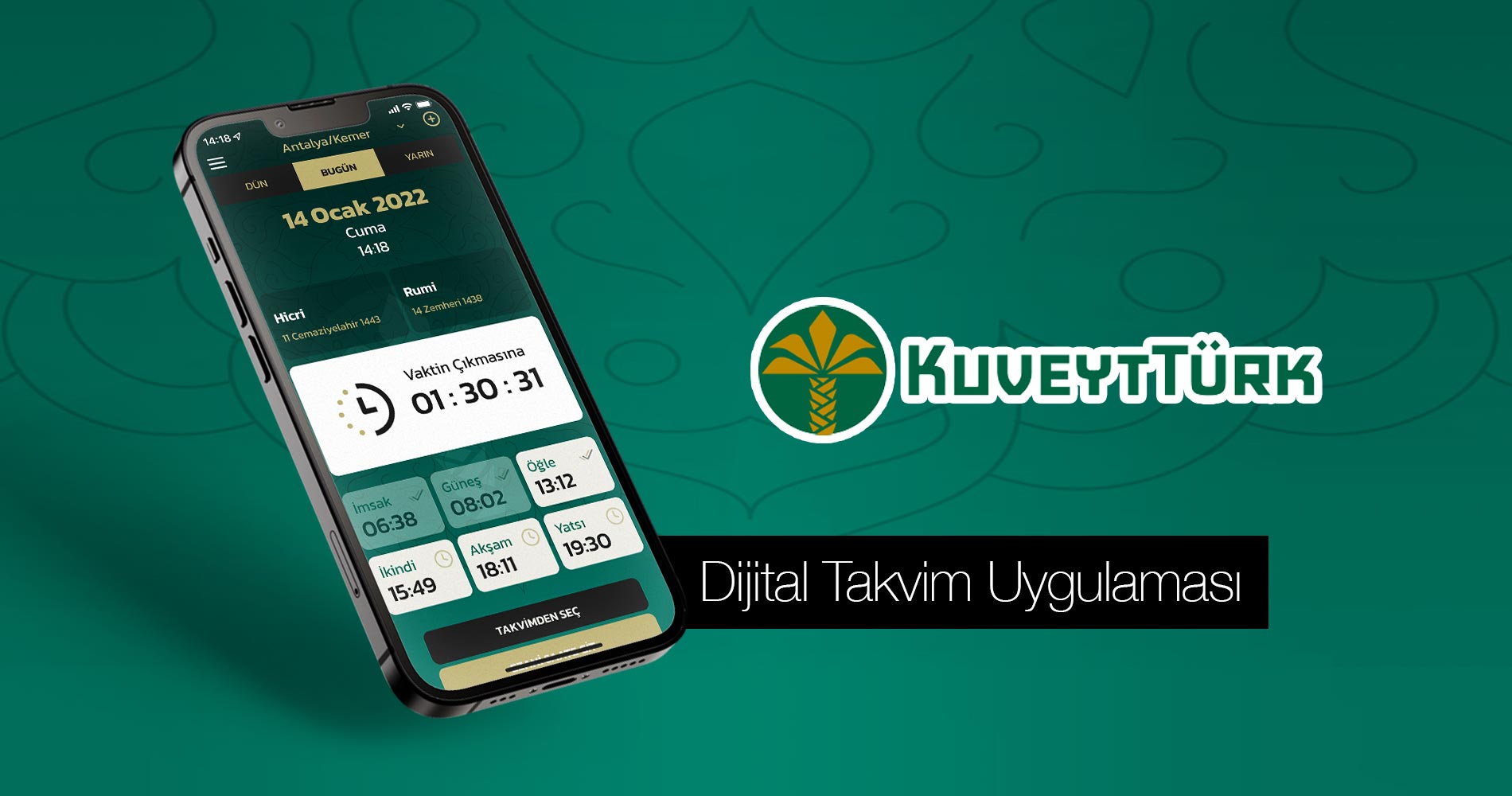 Kuveyt Türk Dijital Takvim