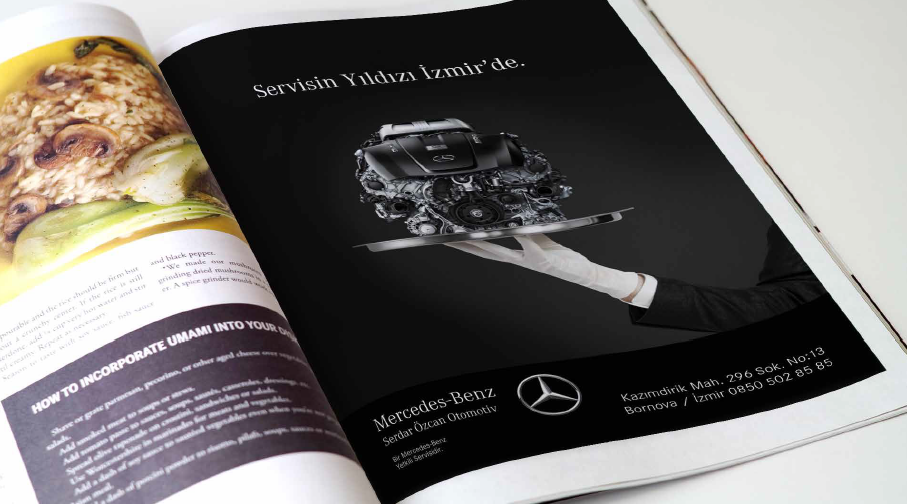 Serdar Özcan Dergi İlanı